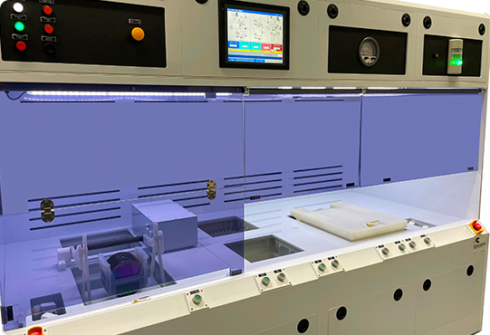 Silicon-Wafer-Processing-in-Semi-Automated-Wet-Bench-System