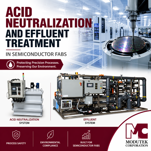 Acid Neutralization and Effluent Treatment in Semiconductor Fabs