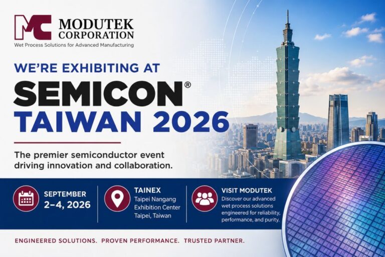 Modutek at Semicon Taiwan 2026