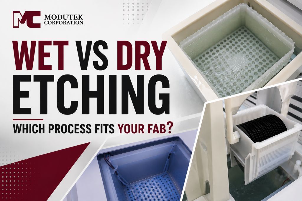 wet vs dry etching -which process fits your fab